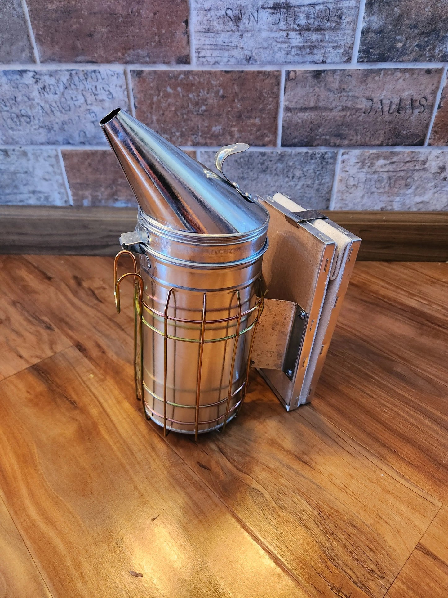 Smoker (galvanized steel) Die Biene Honey Farm