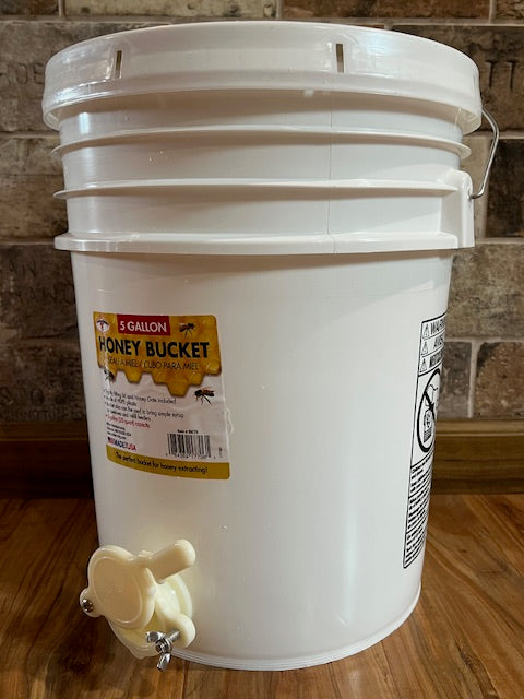 5 Gallon Food Grade Honey Bucket with Honey gate