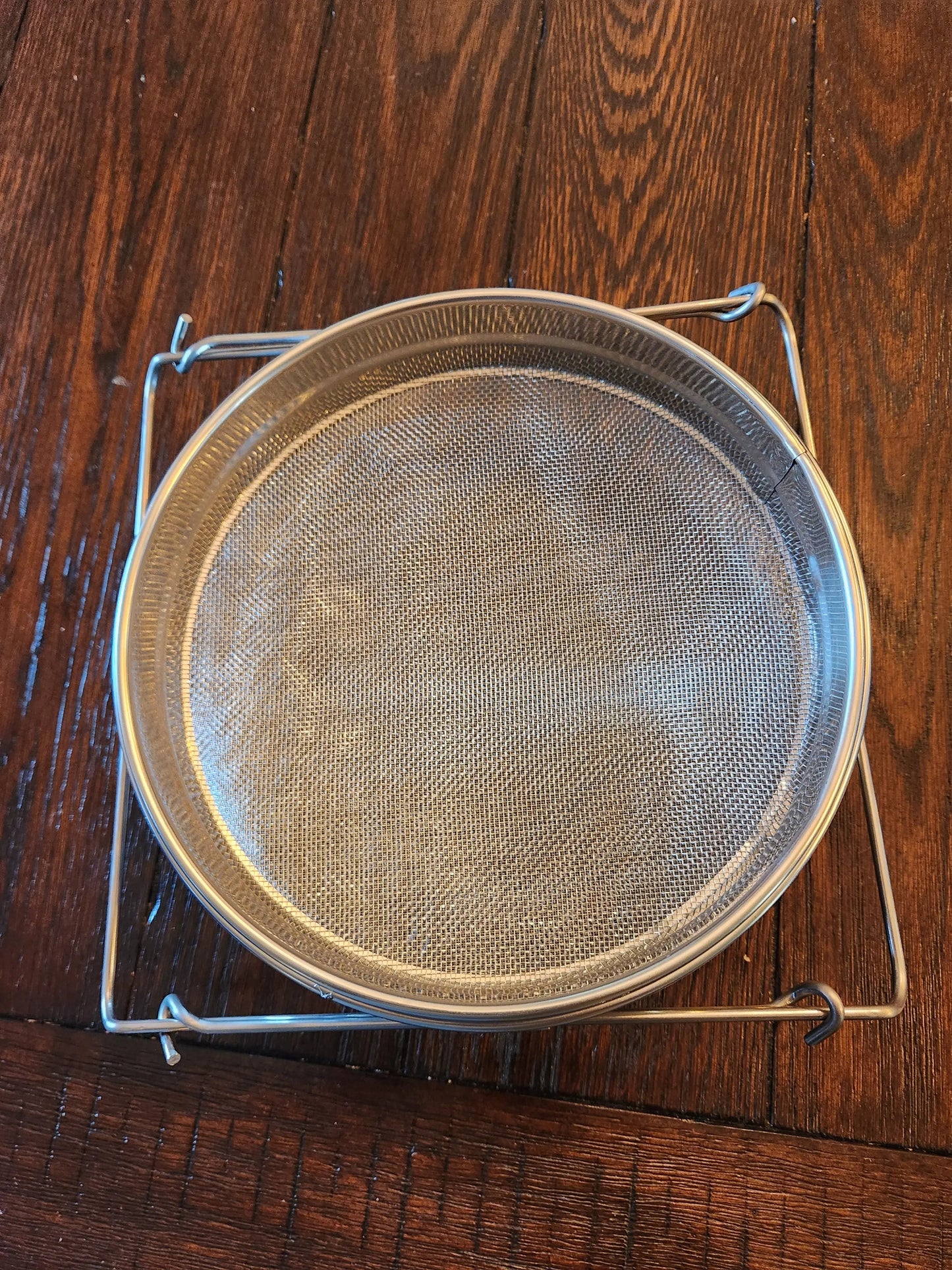 Stainless Steel Double Sieve Die Biene Honey Farm