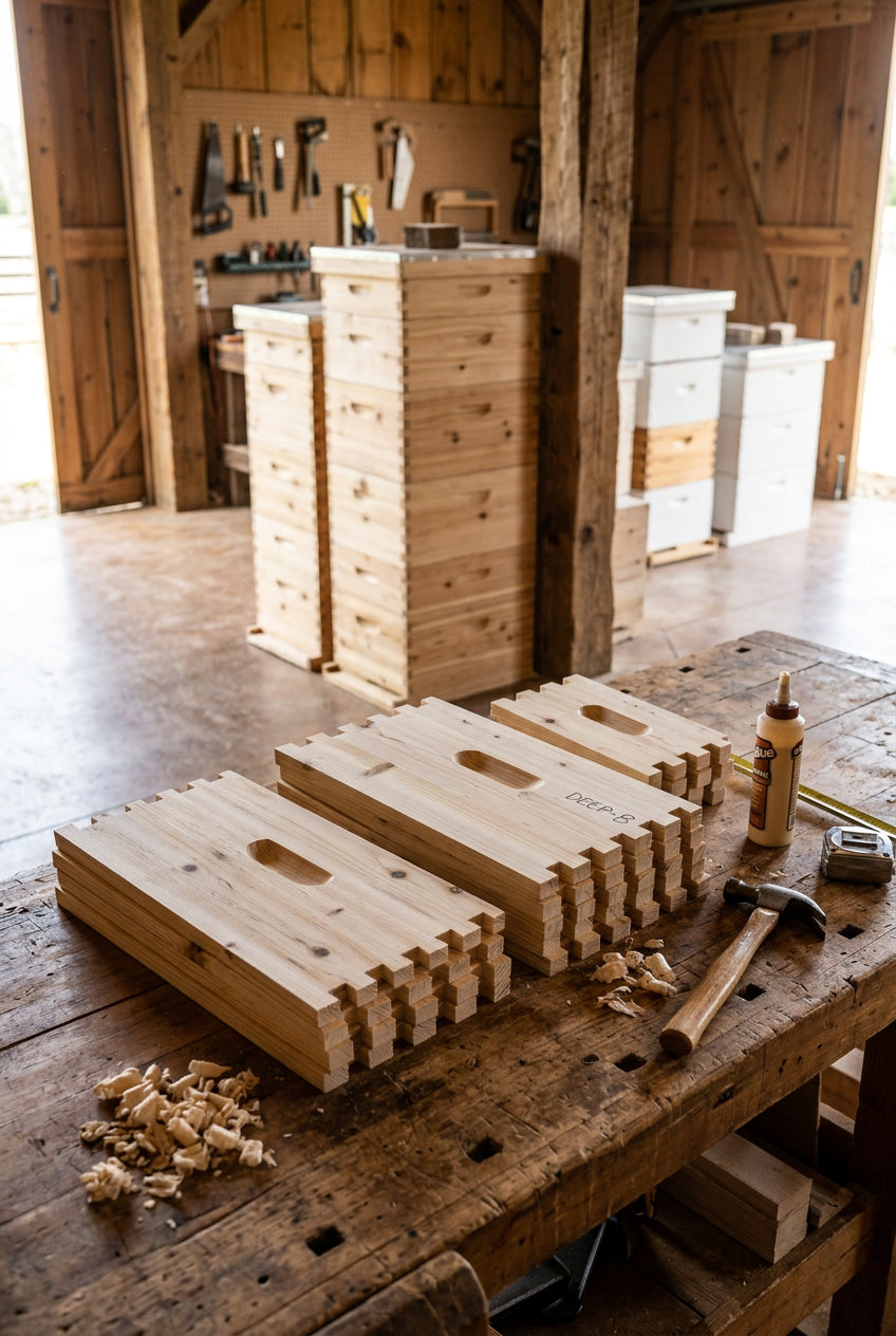 Select Grade Deep Hive Boxes 2 pk.