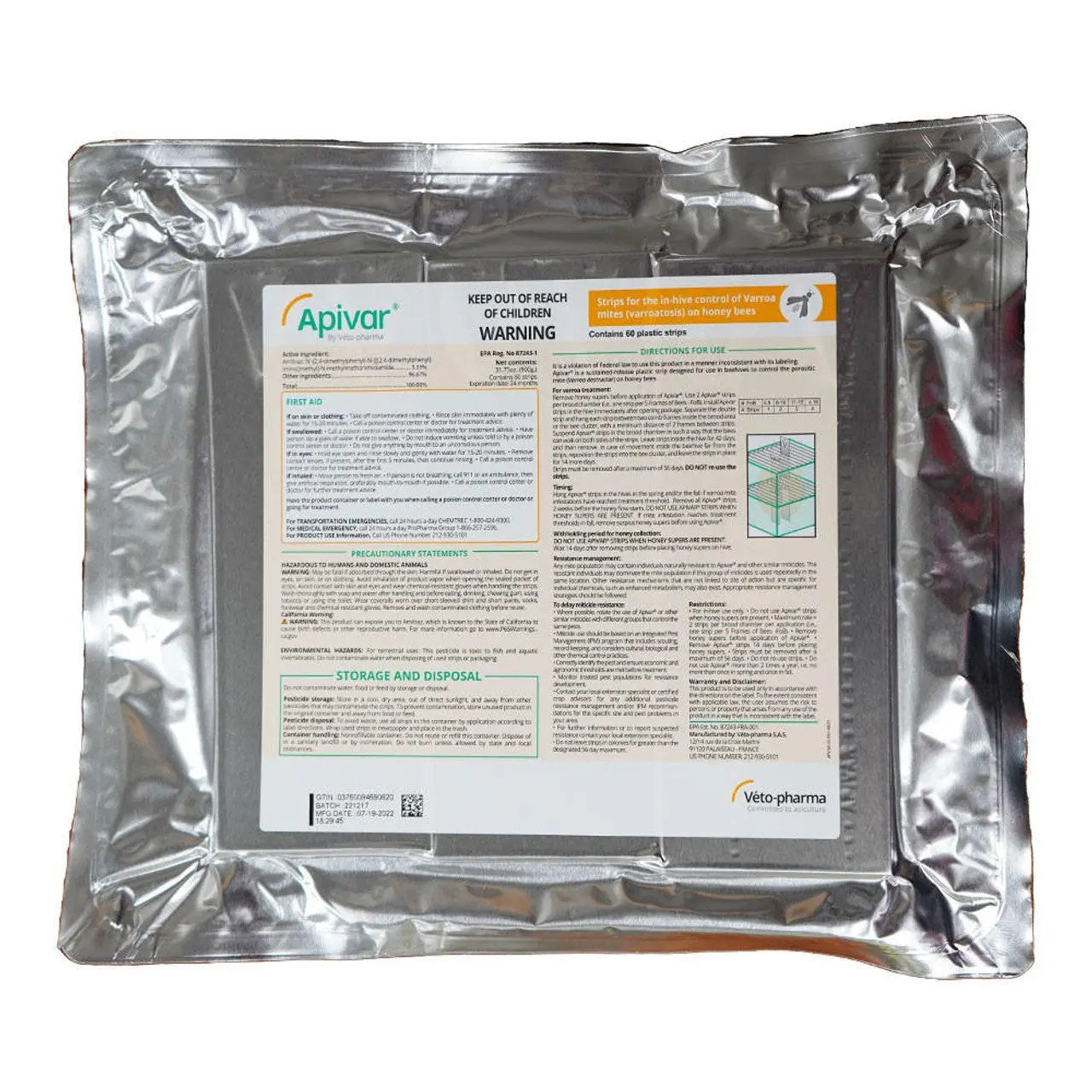 Apivar Die Biene Honey Farm