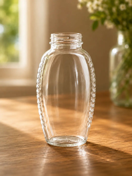 Classic Queenline Glass Jars Die Biene Honey Farm