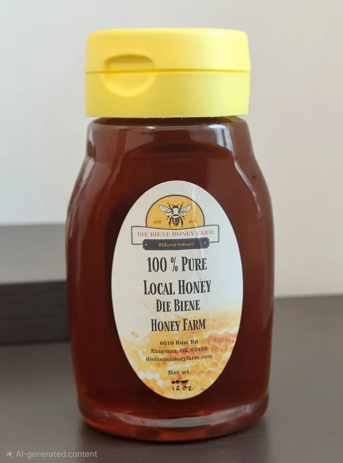 Die Biene Pure Raw Wildflower Honey – Unfiltered, Artisanal, Natural Sweetener Die Biene Honey Farm