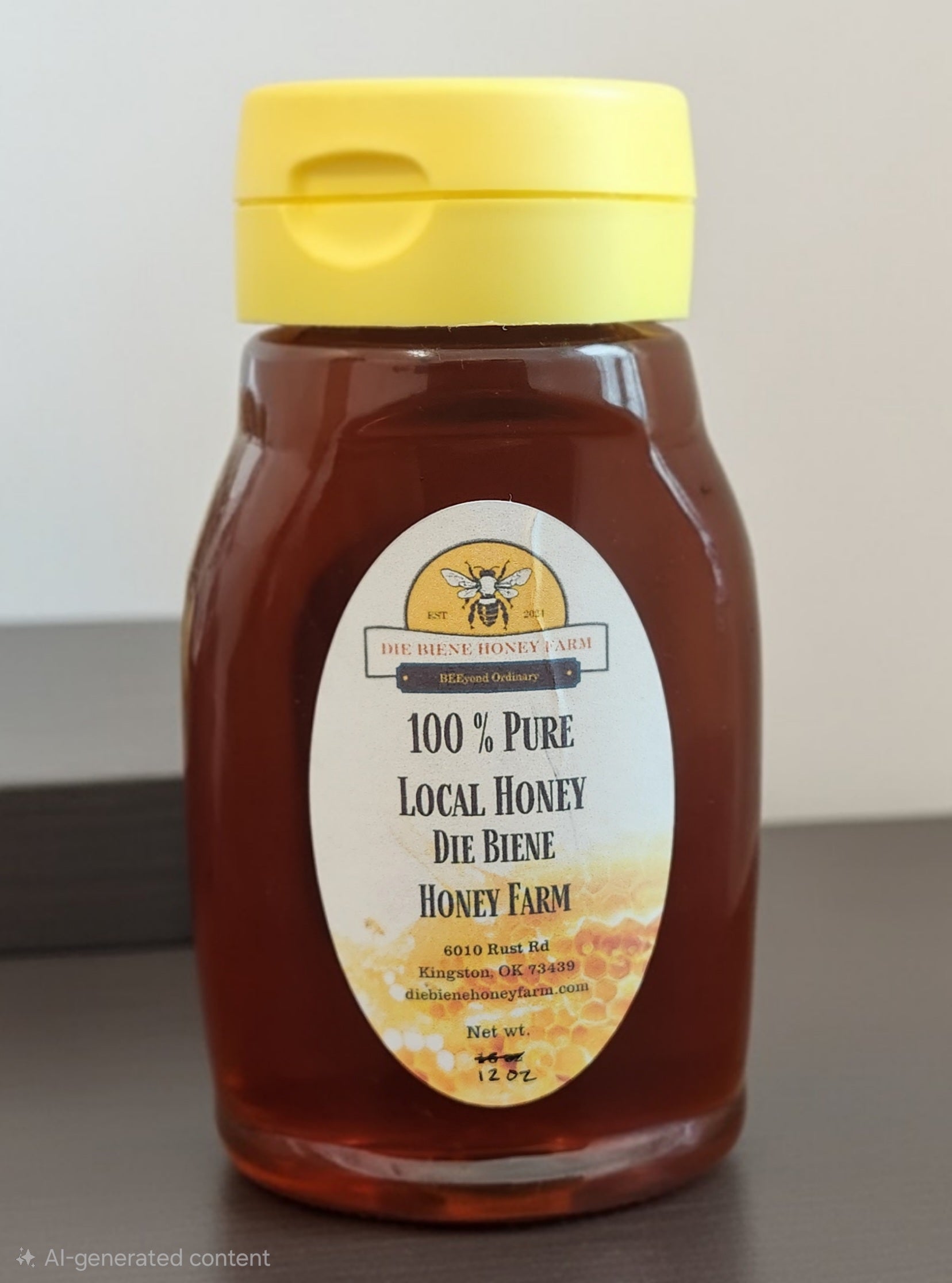 Die Biene Pure Raw Wildflower Honey – Unfiltered, Artisanal, Natural Sweetener Die Biene Honey Farm