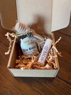 Honey & Lip Balm sampler Die Biene Honey Farm