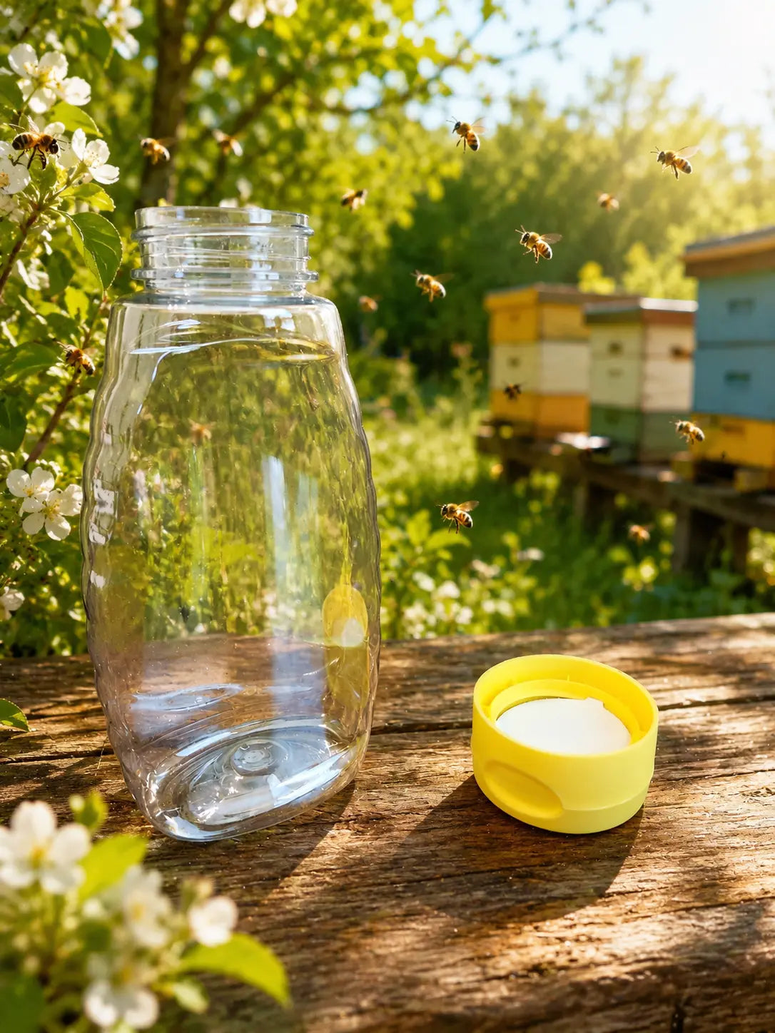Plastic Squeeze Bottles Die Biene Honey Farm
