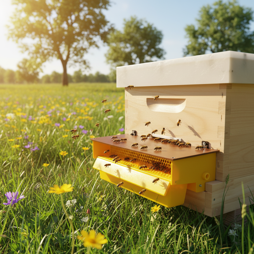 Pollen Trap with Tray for 10 Frame Hive