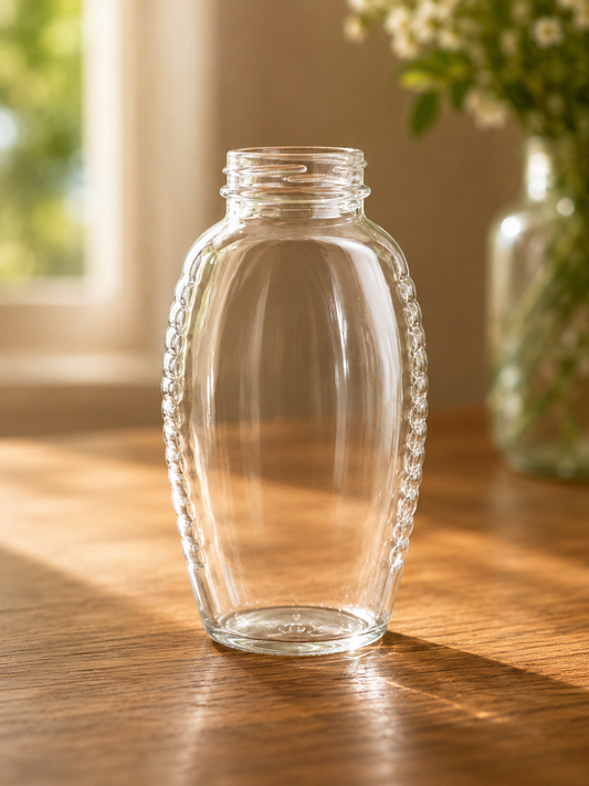 Classic Queenline Glass Jars Die Biene Honey Farm