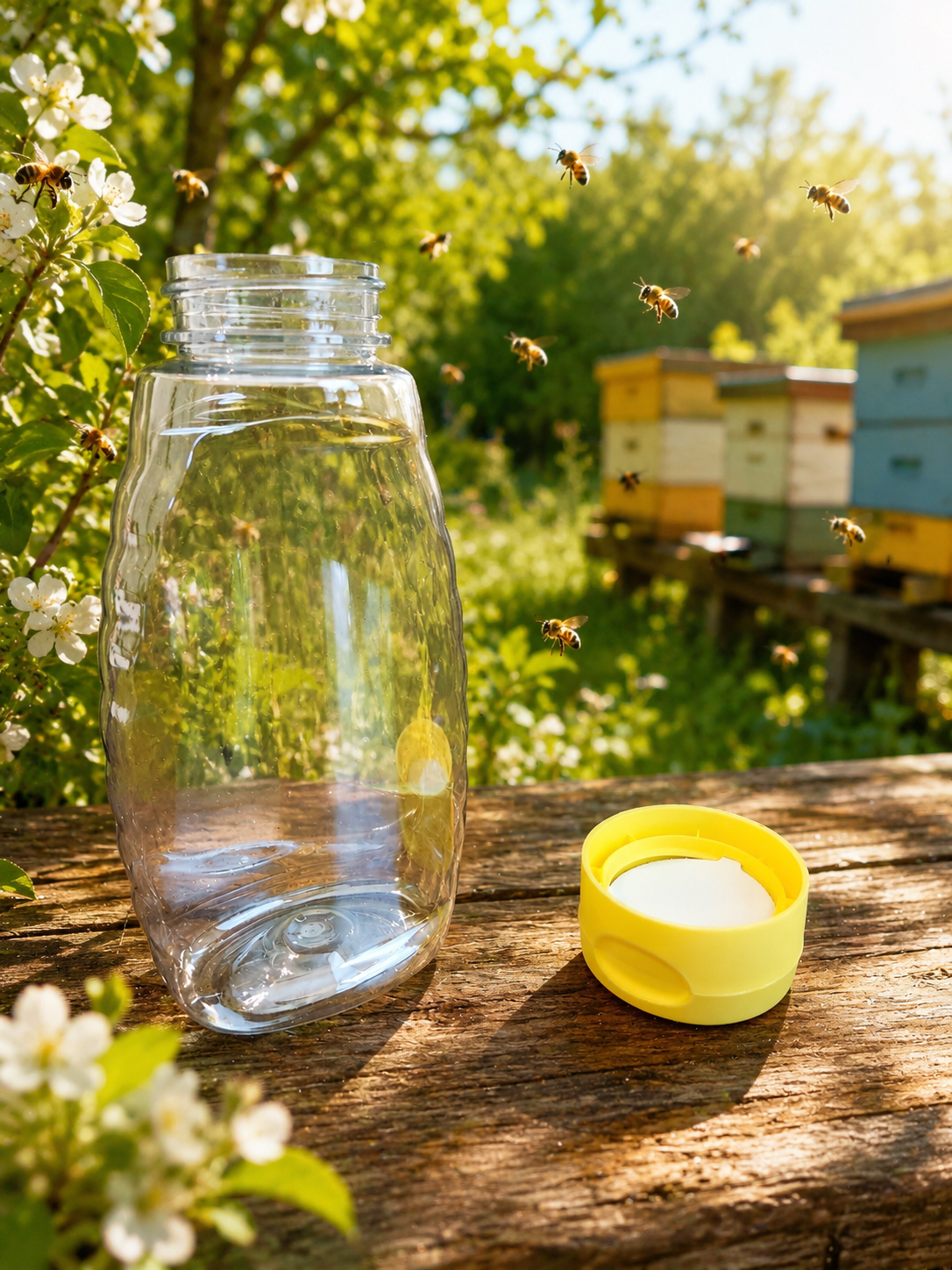 Plastic Squeeze Bottles Die Biene Honey Farm