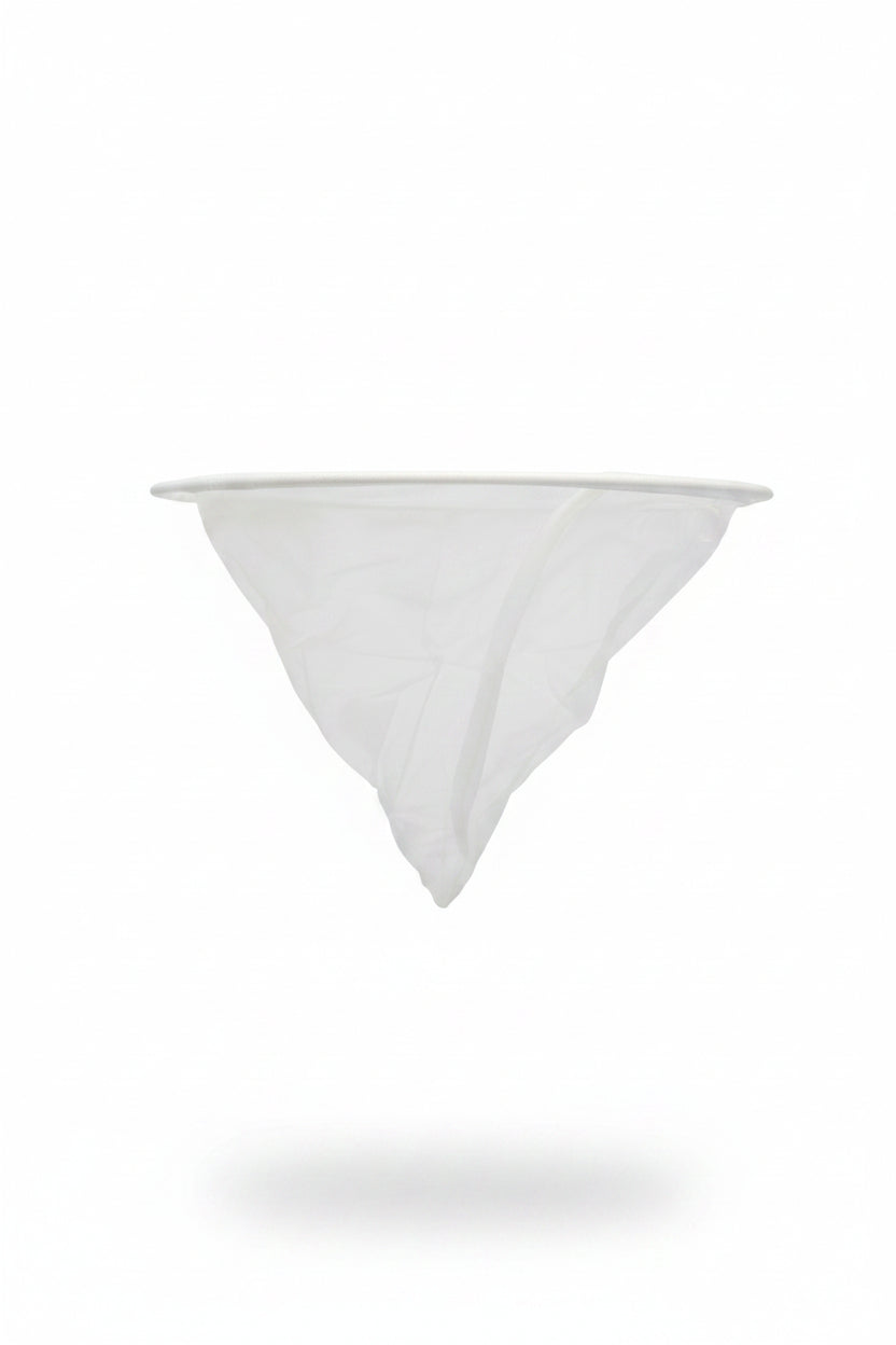 Conical Mesh Strainer - Large Nylon Honey Filter for Beekeeping
