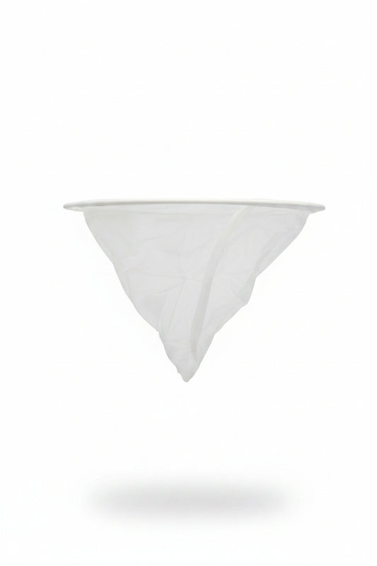 Conical Mesh Strainer - Large Nylon Honey Filter for Beekeeping